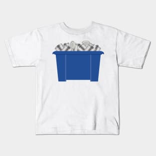 Recycling Bin Kids T-Shirt